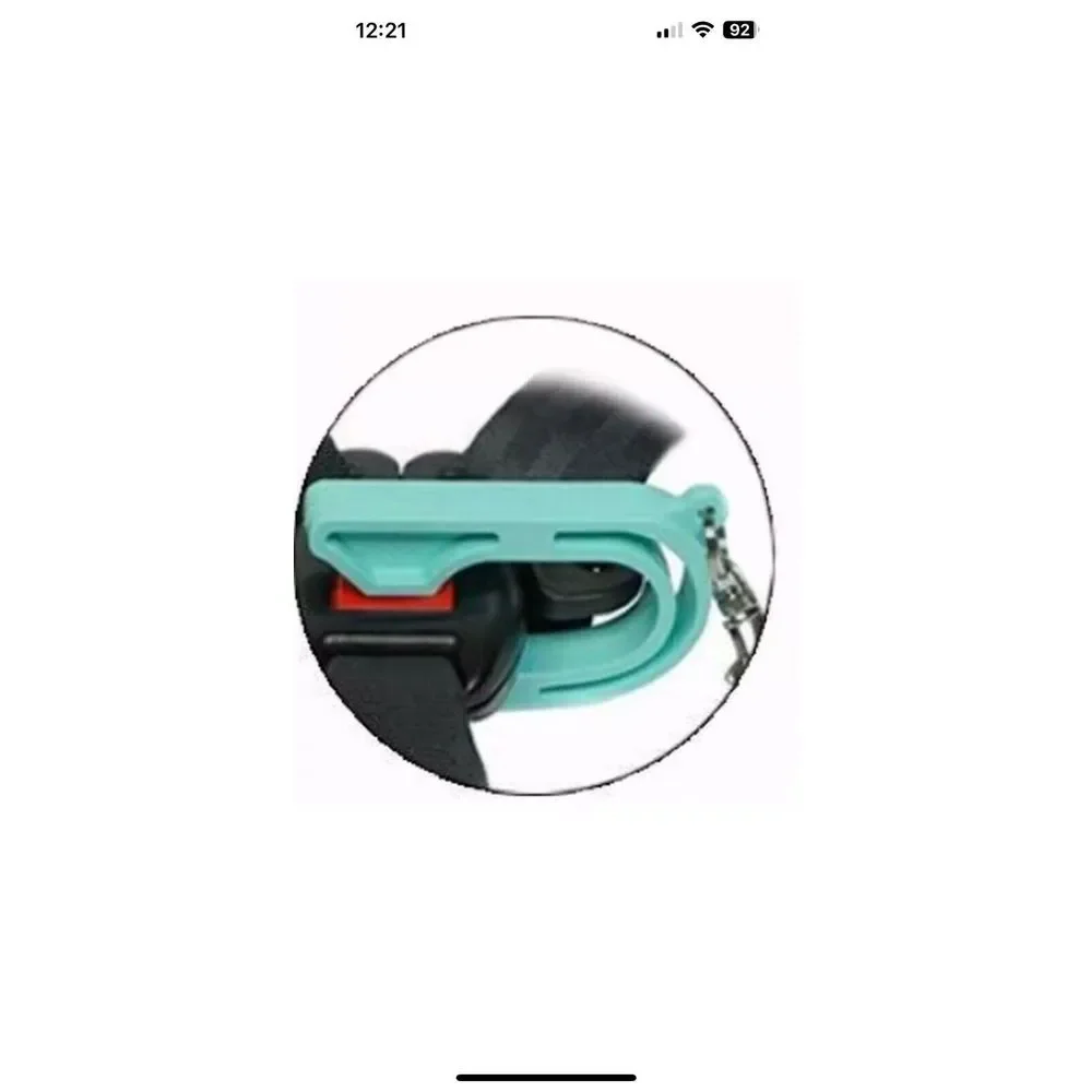 Universal Easy Release Car Seat Unbuckle‎ Unlock Tool Key With Keychain